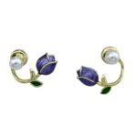 گوشواره زنانه مدل گل کد E5867