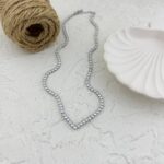 گردنبند زنانه مدل تنیسی کد N4958