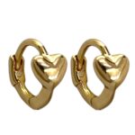 گوشواره زنانه ژوپینگ مدل قلب کد E6268