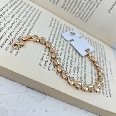 دستبند زنانه ژوپینگ مدل قلب کد B4688