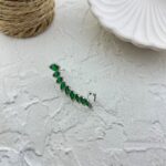 گوشواره زنانه جواهری مدل لاله گوش کد E5815