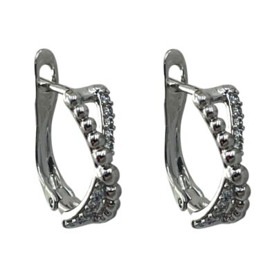 گوشواره زنانه ژوپینگ مدل توپی کد E6275