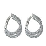 گوشواره زنانه ژوپینگ مدل جواهری کد E6278