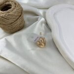 گوشواره زنانه ژوپینگ مدل اینه ای کد E6496
