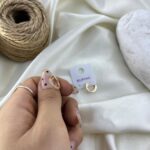 گوشواره زنانه ژوپینگ مدل جواهری کد E6478
