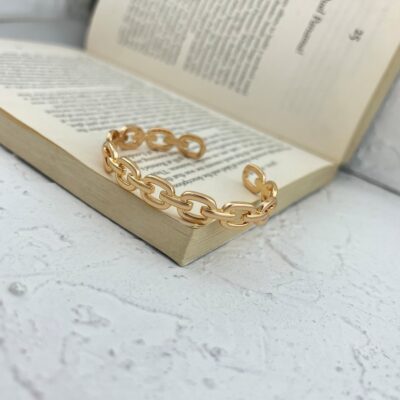 دستبند النگویی زنانه ژوپینگ مدل زنجیری کد B4592
