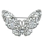 گل سینه زنانه ژوپینگ مدل پروانه کد G4175