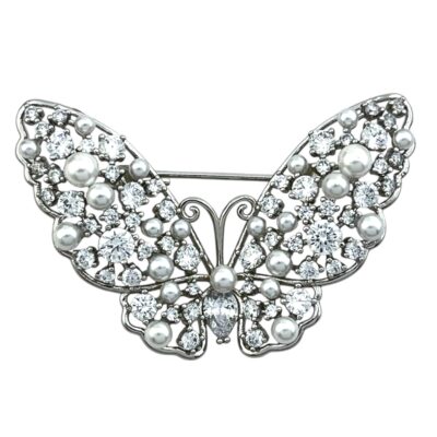گل سینه زنانه ژوپینگ مدل پروانه کد G4175