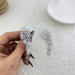گوشواره زنانه مدل جواهری کد E6219