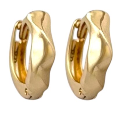 گوشواره زنانه ژوپینگ مدل موج کد E5968