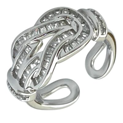 انگشتر زنانه ژوپینگ مدل جواهری کد R51706