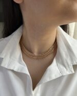 گردنبند و دستبند ژوپینگ کارتیه کد M1027