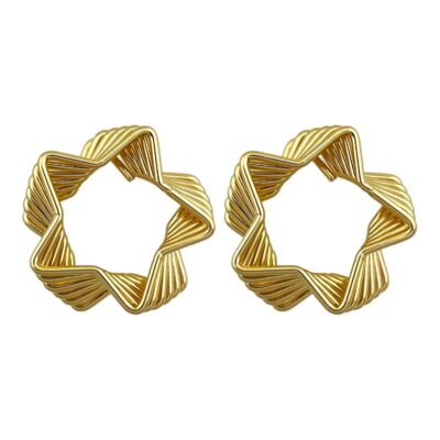 گوشواره زنانه مدل ستاره کد E5125