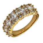 انگشتر زنانه ژوپینگ مدل جواهری کد R51707