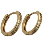 گوشواره زنانه ژوپینگ مدل جواهری کد E5991