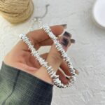 گردنبند زنانه مدل مینیمال اب نقره کد N5179