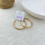 گوشواره زنانه ژوپینگ مدل حلقه ای کد E6098