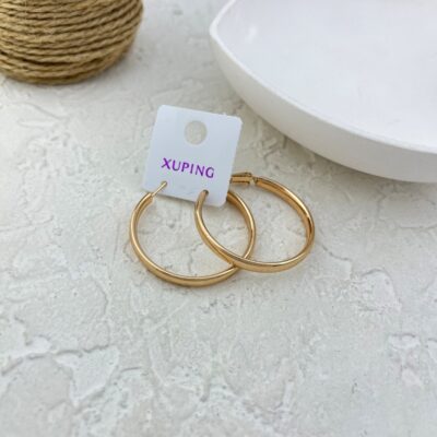گوشواره زنانه ژوپینگ مدل حلقه ای کد E6098
