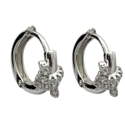 گوشواره زنانه ژوپینگ مدل گره کد E5936