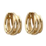 گوشواره زنانه ژوپینگ مدل حلقه ای کد E6079