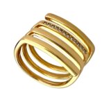 انگشتر زنانه ژوپینگ خطی کد R4953