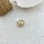 انگشتر زنانه ژوپینگ مدل خطی کد R4968