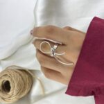 انگشتر زنانه مدل پاپیون کد R51803