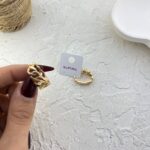 گوشواره زنانه ژوپینگ مدل کارتیه کد E6209