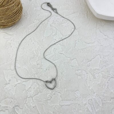 گردنبند زنانه مدل قلب کد N5137