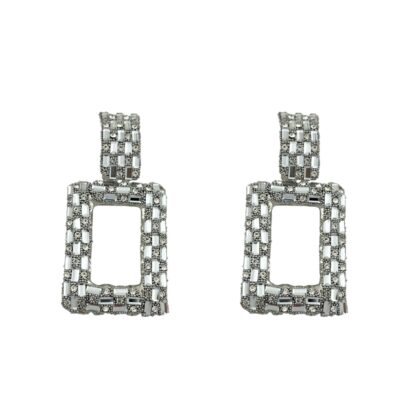 گوشواره زنانه جواهری مدل اینه کد E5756