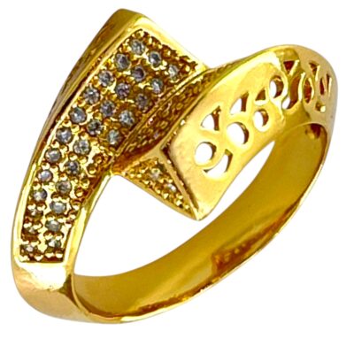 انگشتر زنانه ژوپینگ مدل طرح طلا کد R51726