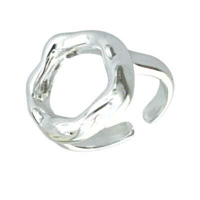انگشتر زنانه مینیمال مدل دایره کد R51754
