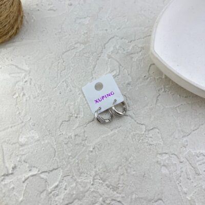 گوشواره زنانه ژوپینگ مدل جواهری کد E6294