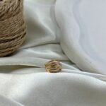 گوشواره ایرکاف ژوپینگ زنانه مدل جواهری کد E6400