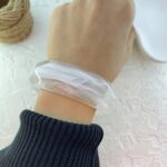 دستبند زنانه بنگل مدل رزین کد B5365