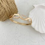 دستبند زنانه ژوپینگ مدل کارتیه طرح جواهری کد B5115