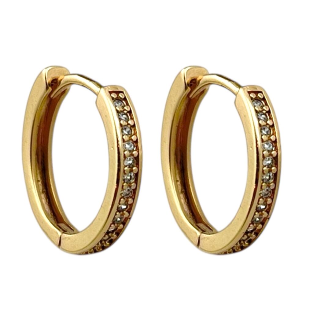 گوشواره زنانه ژوپینگ مدل جواهری کد E5970