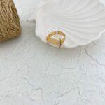 انگشتر زنانه ژوپینگ مدل خطی کد R4961