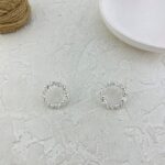 گوشواره زنانه مدل خاویاری کد E6218