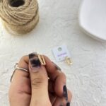 گوشواره زنانه ژوپینگ مدل مربع کد E6269