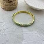 دستبند زنانه بنگل مدل میناکاری B5225