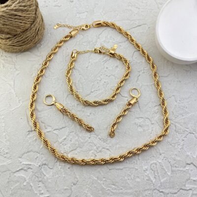 نیم ست زنانه مدل طنابی کد M4366