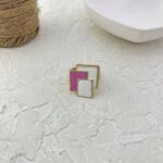 انگشتر زنانه مدل میناکاری کد R5154