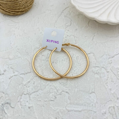 گوشواره زنانه ژوپینگ مدل حلقه ای کد E5945