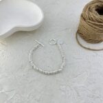 دستبند زنانه مینیمال مدل گره کد B5445