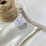 گوشواره زنانه ژوپینگ مدل پاپیون کد E6334