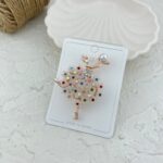 گل سینه زنانه مدل دختر بالرین کد G4114