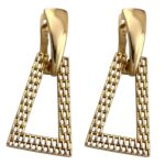 گوشواره زنانه ژوپینگ مدل مثلث کد E5992