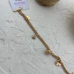 دستبند زنانه ژوپینگ مدل کارتیه و پروانه B5171