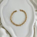 دستبند زنانه ژوپینگ مدل طرح طلا کد B5462